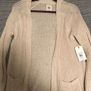 Billabong cardigan NWT